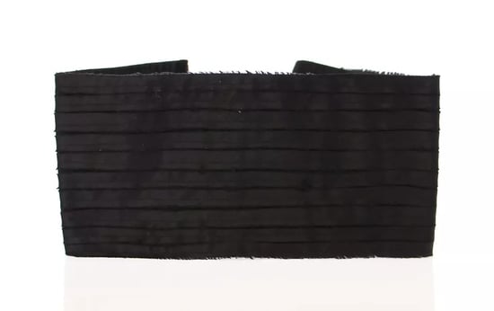 Cinturón de Tela Estructurada con Cintura Plisada - Image 1