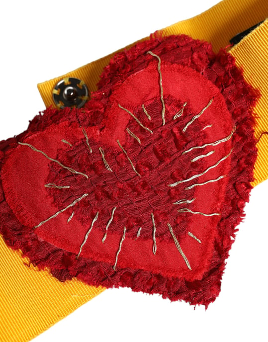 Cinturón de Grosgrain Embellecido con Corazones - Image 5