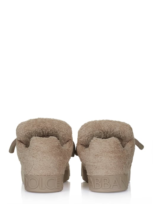 Zapatilla Portofino beige de Dolce & Gabbana - Image 5