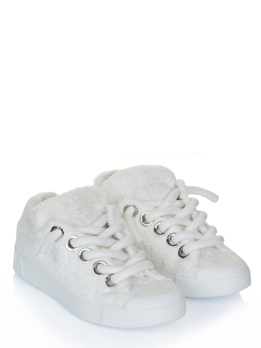 Zapatilla beige Dolce & Gabbana Portofino - Image 2