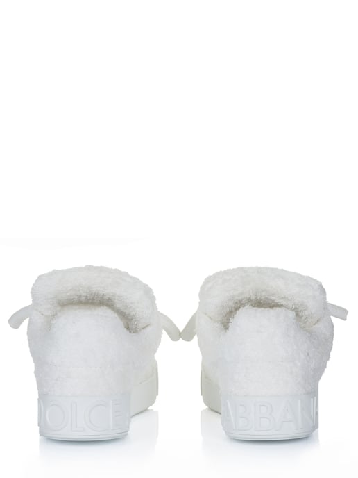 Zapatilla beige Dolce & Gabbana Portofino - Image 4