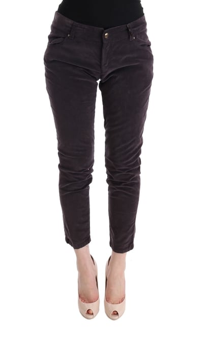 Pantalones Rectos de Terciopelo - Image 1