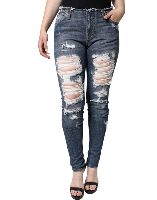 Jeans Skinny Desgastados - Image 1