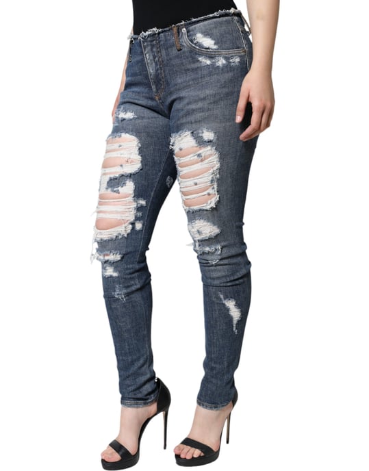 Jeans Skinny Desgastados - Image 3