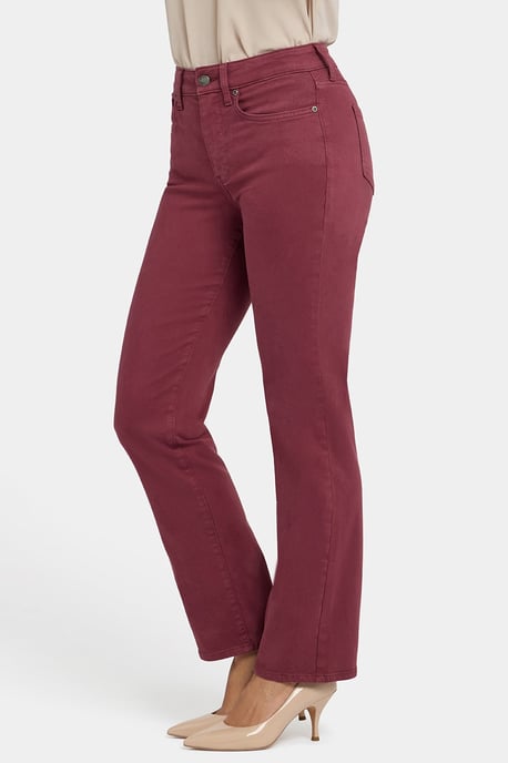 Jeans Rectos Marilyn | Borgoña Verdadero - Image 2