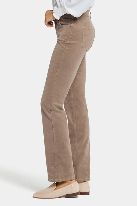 Pantalón Recto de Pana Marilyn Marrón Claro | Madera de Silla - Image 2