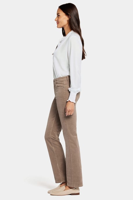 Pantalón Recto de Pana Marilyn Marrón Claro | Madera de Silla - Image 3