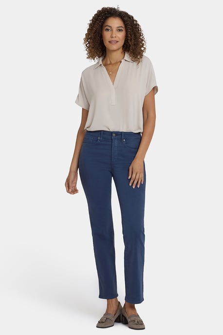 Jeans Marilyn Rectos | Azul Marino Vintage - Image 1