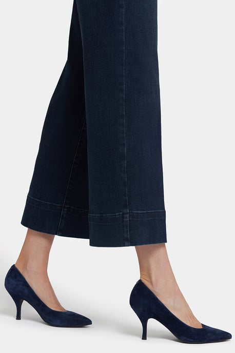 Teresa Wide Leg Ankle Jeans | Obsidian Blue - Image 5