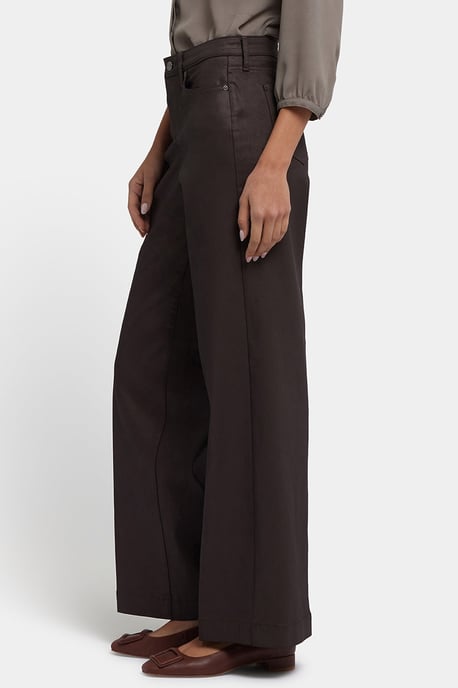 Jeans de Pierna Ancha Coated Teresa | Peppercorn Coated - Image 2
