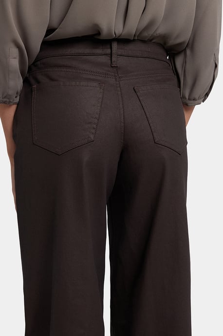 Jeans de Pierna Ancha Coated Teresa | Peppercorn Coated - Image 4