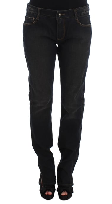 Pantalones de mezclilla de pierna recta - Image 1