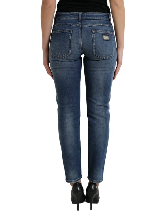 Jeans de mezclilla desgastados - Image 3