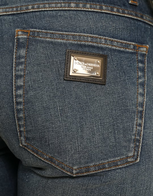 Jeans de mezclilla desgastados - Image 5