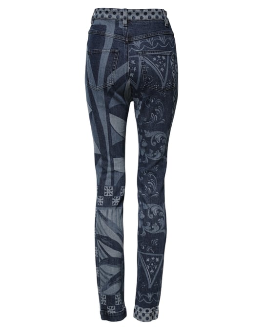 Jeans Slim de Mezclilla Impresa - Image 3