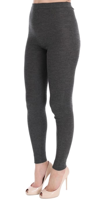 Leggings de cachemir de punto acanalado - Image 2