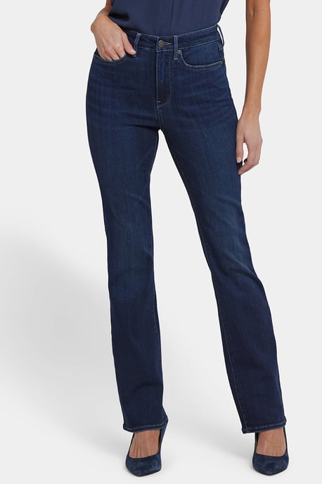 Jeans Billie Mini Bootcut en denim Sure Stretch® | Tinta Cielo - Image 3