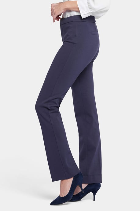 Pantalones Slim en Punto Ponte | Azul Oxford - Image 2