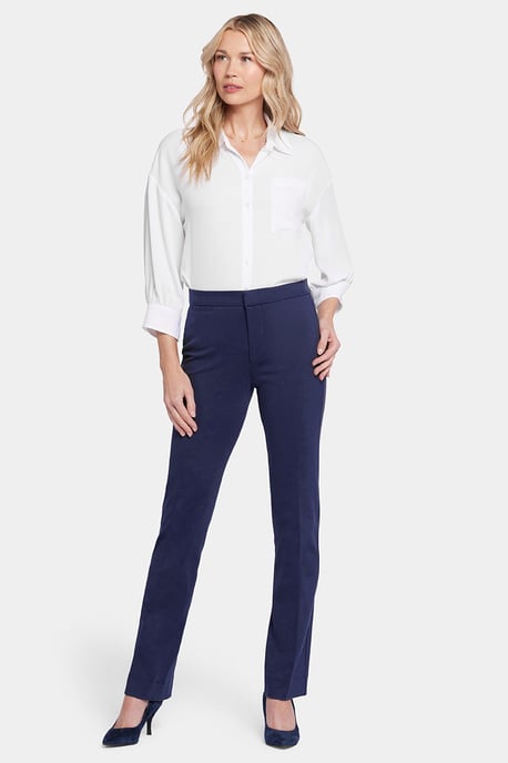 Slim Trouser Navy Jersey | Evening Tide - Image 1