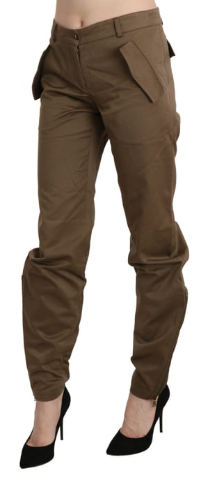 Pantalones de corte relajado Verde Oliva - Image 2