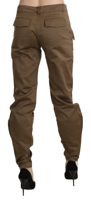 Pantalones de corte relajado Verde Oliva - Image 3