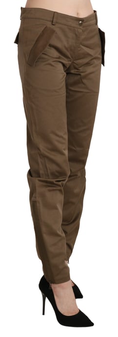 Pantalones de corte relajado Verde Oliva - Image 4