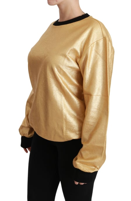 Sudadera Metálica Dolce Gabbana Dorada - Image 3