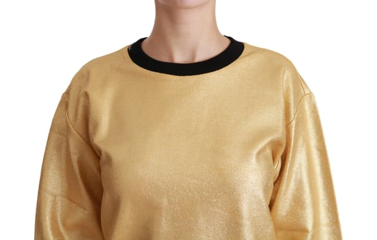Sudadera Metálica Dolce Gabbana Dorada - Image 5