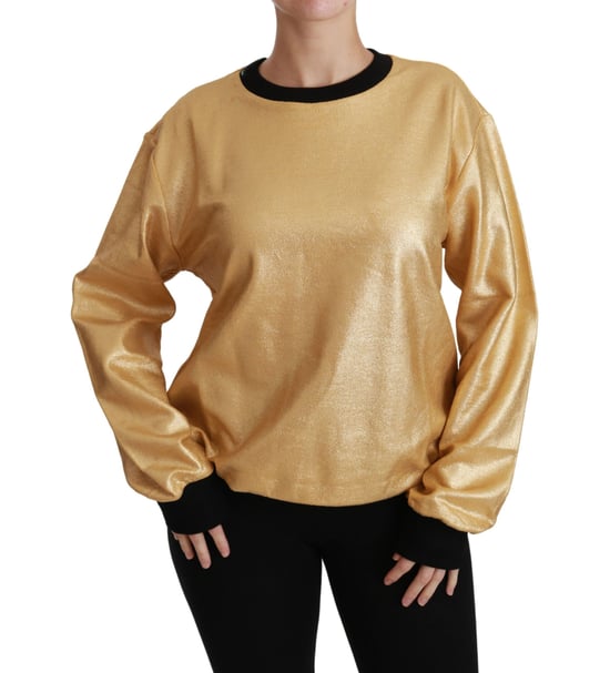 Sudadera Metálica Dolce Gabbana Dorada - Image 6
