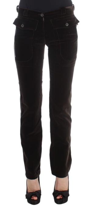 Pantalones de terciopelo estilo casual - Image 1
