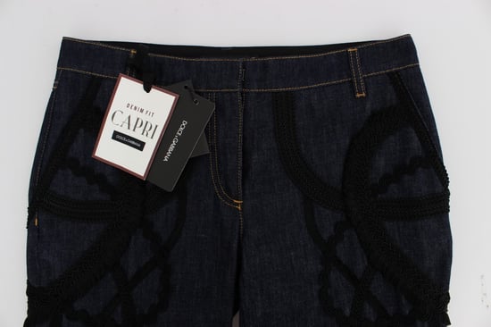 Jeans Cortos con Detalles de Encaje - Image 5