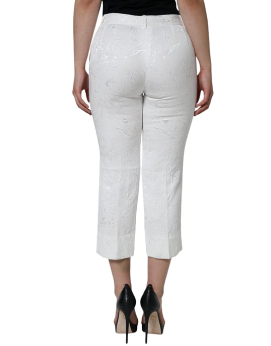 Pantalones Cortos de Brocado Floral - Image 4
