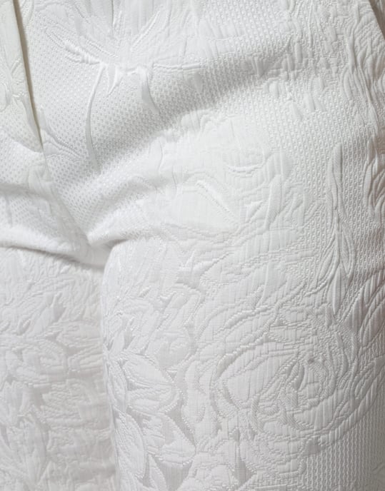 Pantalones Cortos de Brocado Floral - Image 5