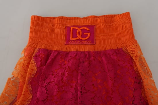 Shorts de encaje de cintura alta - Image 4