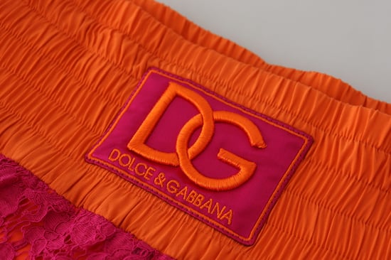 Shorts de encaje de cintura alta - Image 5