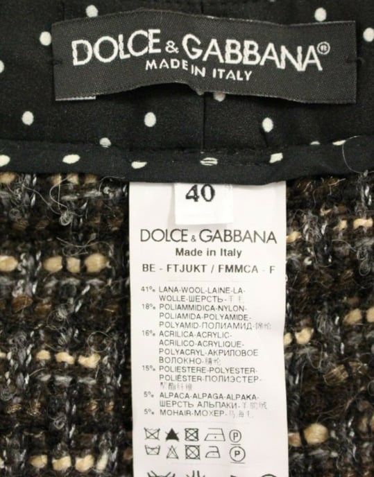 Shorts de Tweed Dolce Gabbana - Image 6