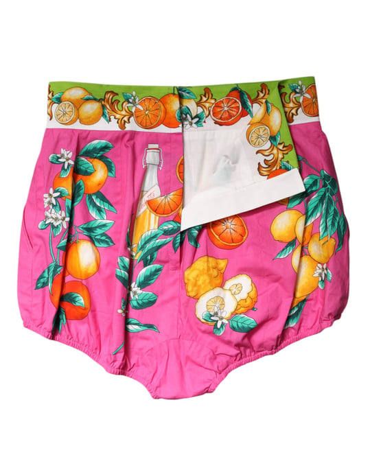 Shorts de Cintura Alta con Estampado de Cítricos - Image 6