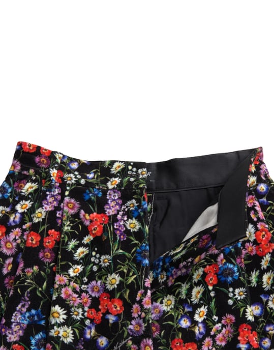 Pantalones Cortos de Cintura Alta con Estampado Floral - Image 5