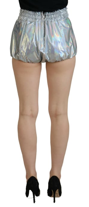 Shorts Metálicos de Cintura Alta - Image 3