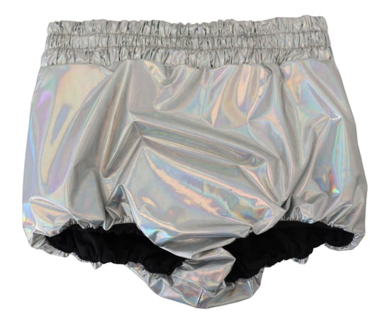 Shorts Metálicos de Cintura Alta - Image 4