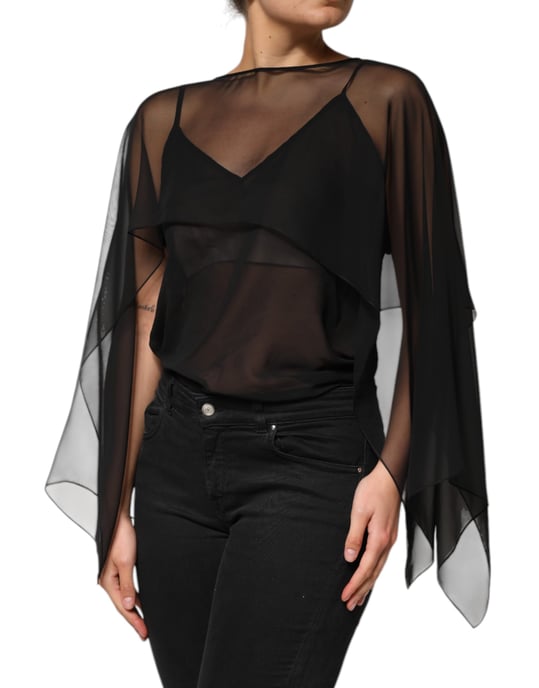 Blusa Sheer Encapasada - Image 3