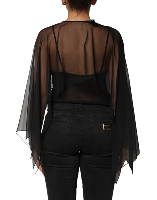 Blusa Sheer Encapasada - Image 4