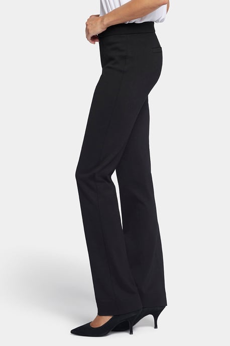 Pantalones Slim en Punto Ponte | Negro - Image 2