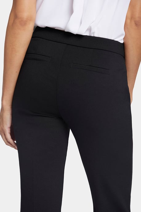 Pantalones Slim en Punto Ponte | Negro - Image 5