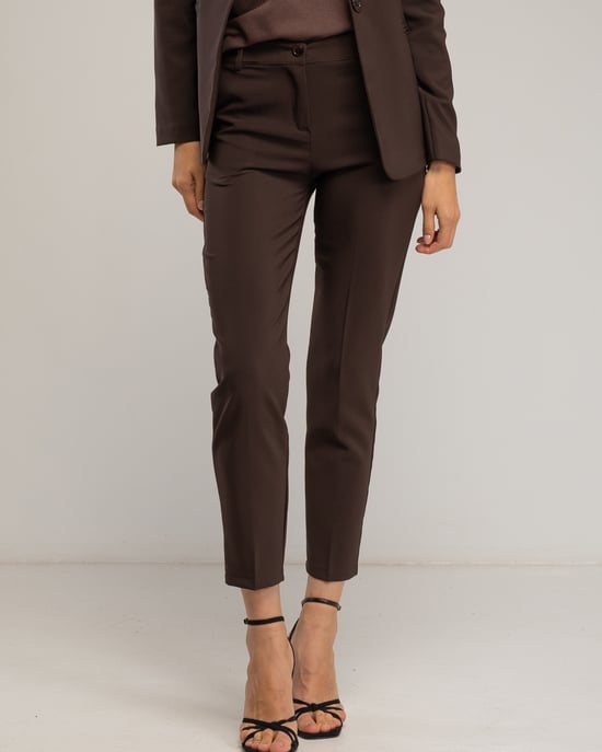Pantalones de vestir ajustados y de corte recto - Image 3
