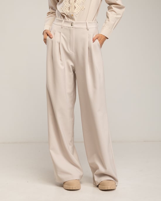 Pantalones de vestir de corte recto - Image 2