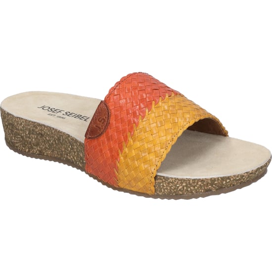JOSEF SEIBEL Señoras Sandalia Tonga 69 en amarillo - Image 1