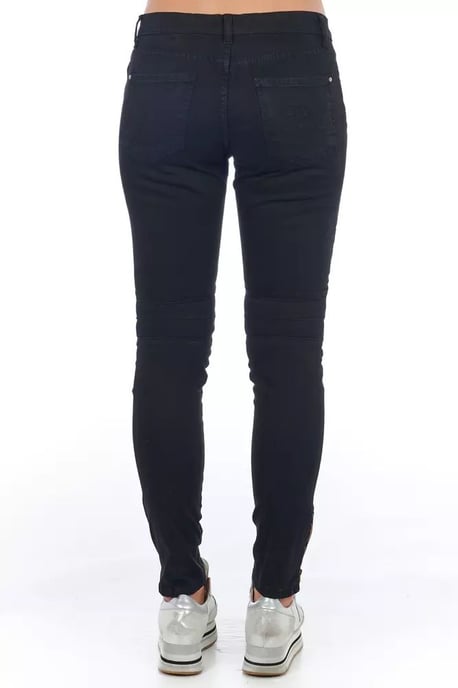 Jeans Skinny Motostyle con Cremalleras Doradas - Image 4
