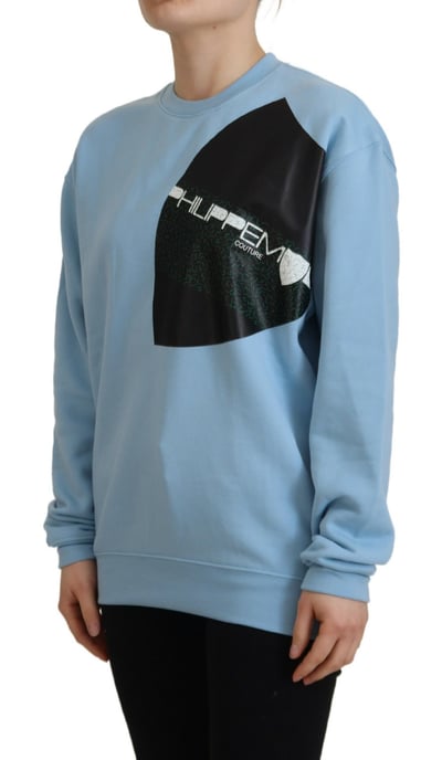 Sudadera de cuello redondo con estampado gráfico - Image 2