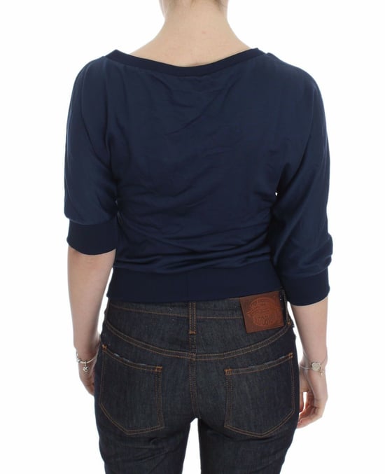 Top de punto con escote en V estilo casual - Image 3
